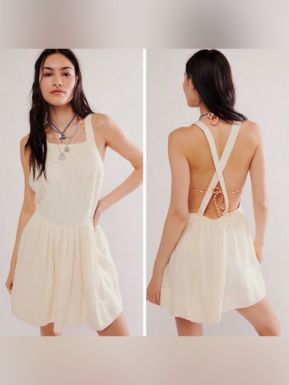 Free People Melted Hearts Mini Dress